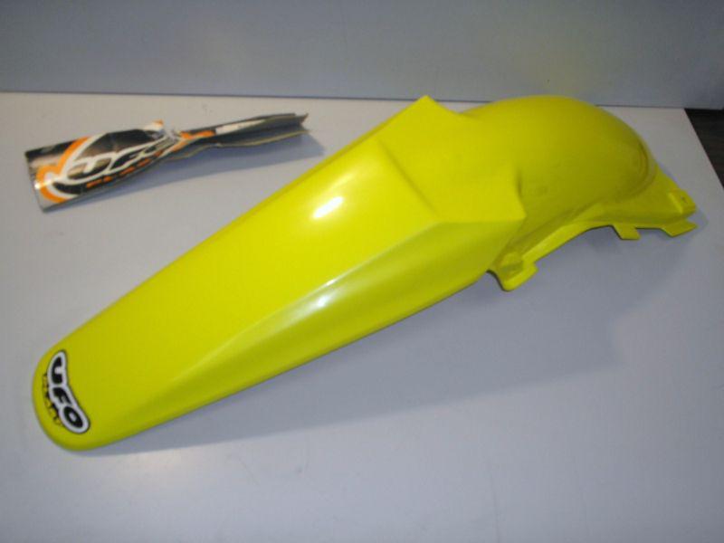 2004 2005 rmz250 kx250f new yellow ufo rear fender mud guard suzuki kawasaki 