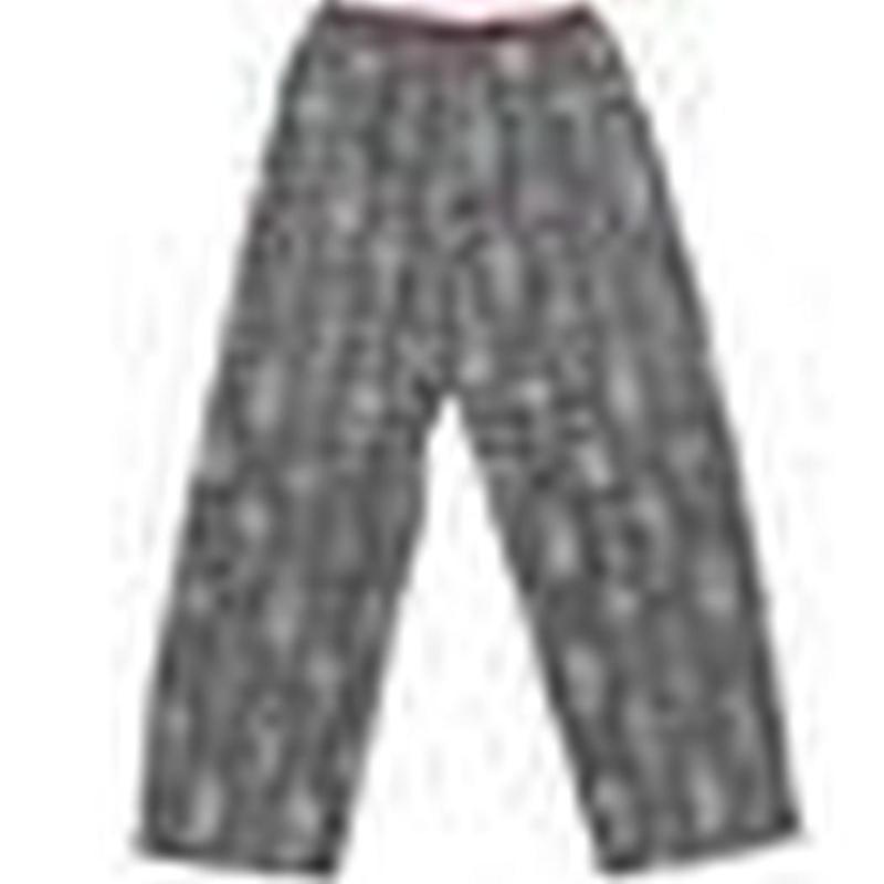 New smooth industries vintage loungewear adult 100% cotton pants, gray, large/lg