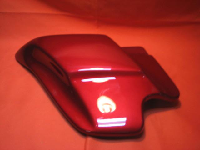 Harley-davidson flh flhr lazer red side cover  66619-98na new