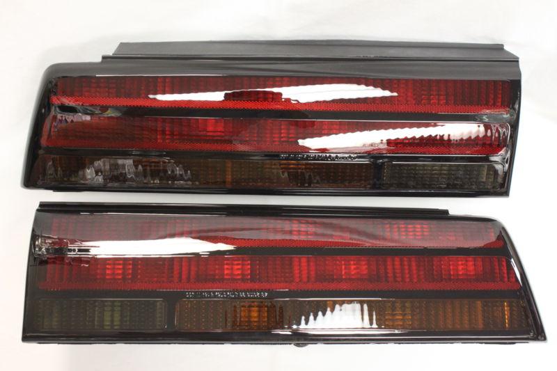 85-92 firebird formula smoked tinted tail lights pair