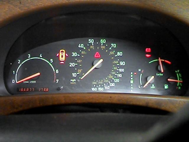 2002 saab 9-5 speedometer instrument cluster gauges 2631606