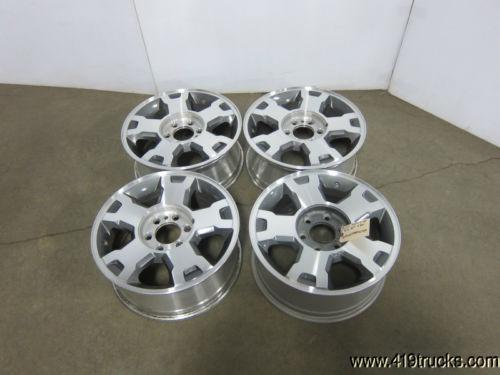 2009-2013 set of 4 used ford f150 f 150 4x4 aluminum 18' 5 spoke 6 lug wheel fx4