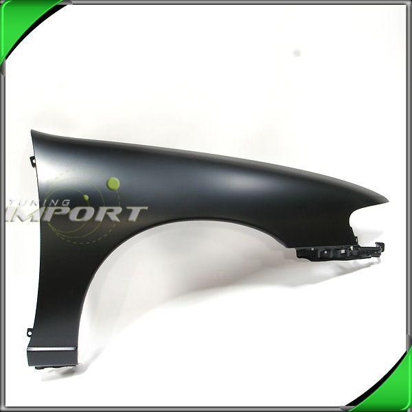 2000-2001 nissan altima passenger front fender primered black steel primed right