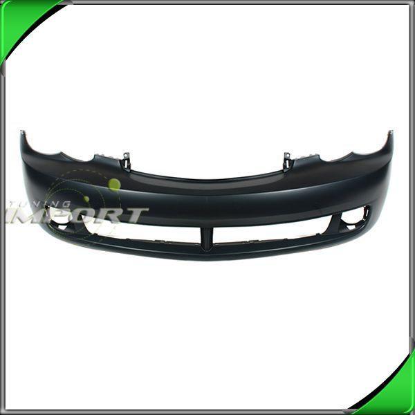 06-10 pt cruiser front bumper cover replacement abs plastic non primed raw blk