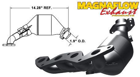 Magnaflow catalytic converter 50884 honda civic