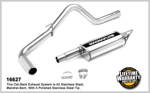 Magnaflow 16627 nissan truck frontier stainless cat-back performance exhaust