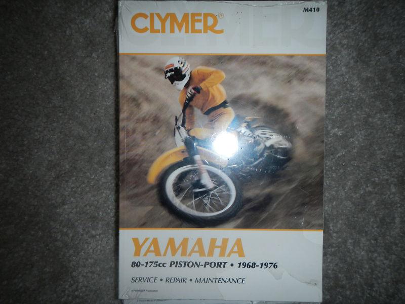 Yamaha 1968 - 1976 80 - 175cc piston-port new clymer service manual