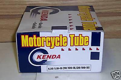 Kenda motorcycle rear tire tube 4.50/5.10-18 110/100-18