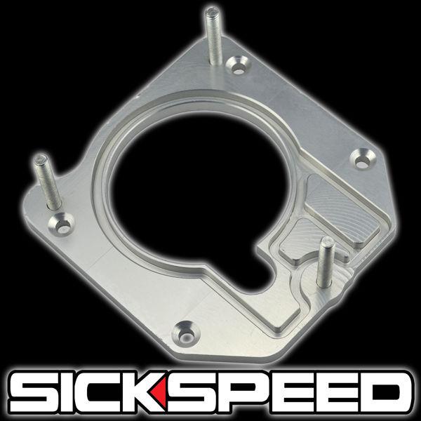 Aluminum throttle body adapter 75mm/102mm for ls/lsx chevy/gmc small block