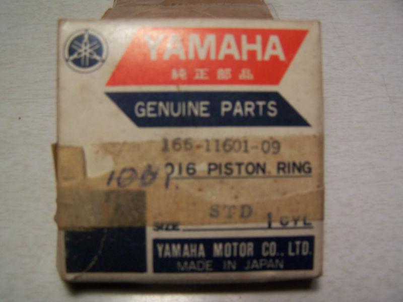 Yamaha piston rings  std.  yl2  yl2c  yl2cm  lt5  lt5a  new old stock