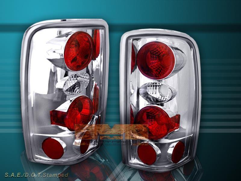 2000-2006 yukon suburban tahoe  denali tail lights chrome 00-06