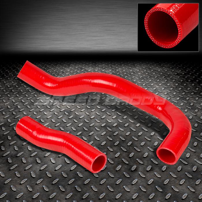 3-ply silicone radiator hose piping 01-05 lexus is300 altezza xe10 2jz-ge red