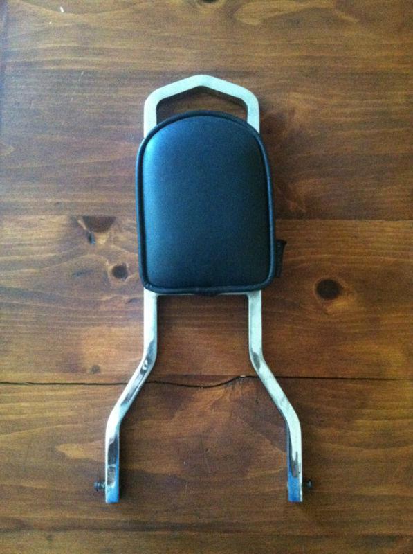 Harley drag specialties square sissy bar / backrest 18.5in tall harley davidson