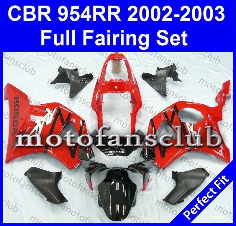 Fit honda 02 03 cbr954rr cbr 954 rr 2002 2003 fairing kit bodywork #05 c