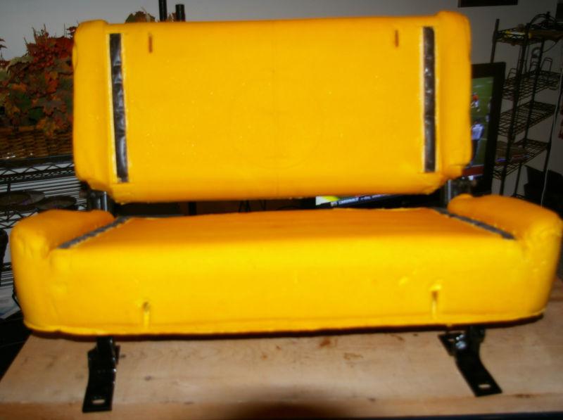 Jeep cj rear fold and tumble seat