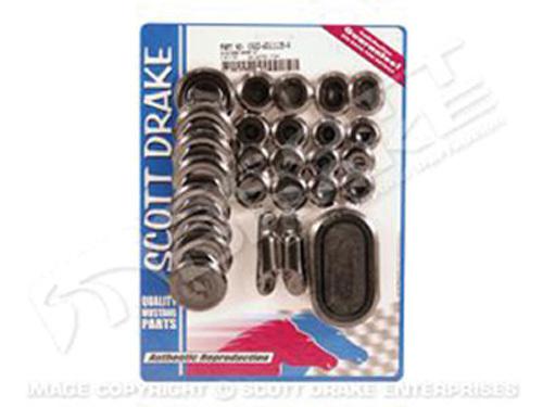 Gmk3020512641s goodmark rubber grommet kit 30 pieces new