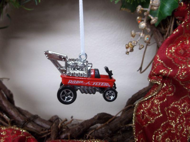 Radio flyer christmas ornament diecast wagon new custom crafted decoration