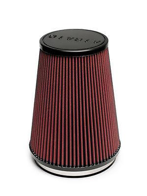 Airaid air filter element conical cotton gauze red 6" inlet diameter each