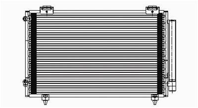 Sherman 83085 a/c condenser toyota corolla