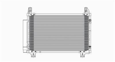 Sherman 83580 a/c condenser toyota yaris