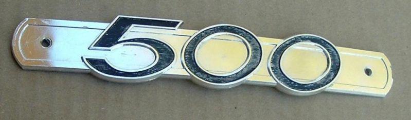 71 suzuki t500 t 500 oil tank emblem badge