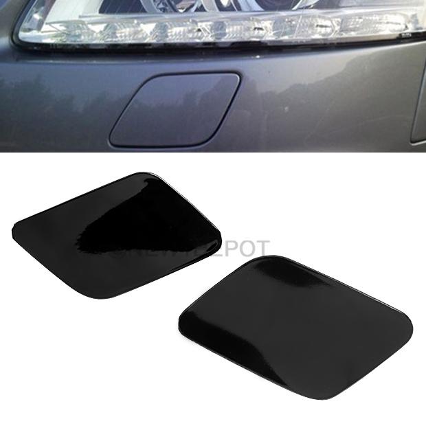 Front bumper headlight washer cover caps for audi a6 c5 facelifted 2002-2005 hot