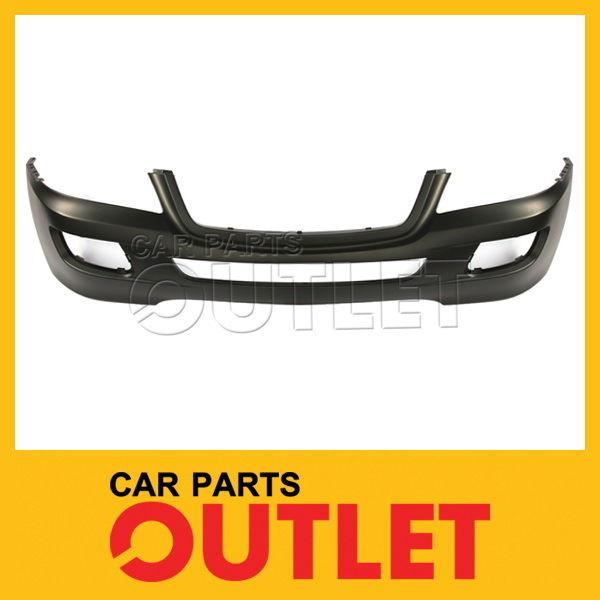 2006-2008 mercedes ml350 front bumper primered no washer&parktronic no sport pkg