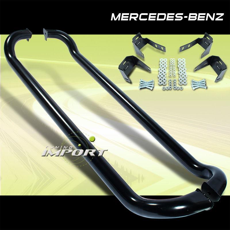 2006-2010 mercedes benz w164 ml350 ml500 black side step nerf bar running boards