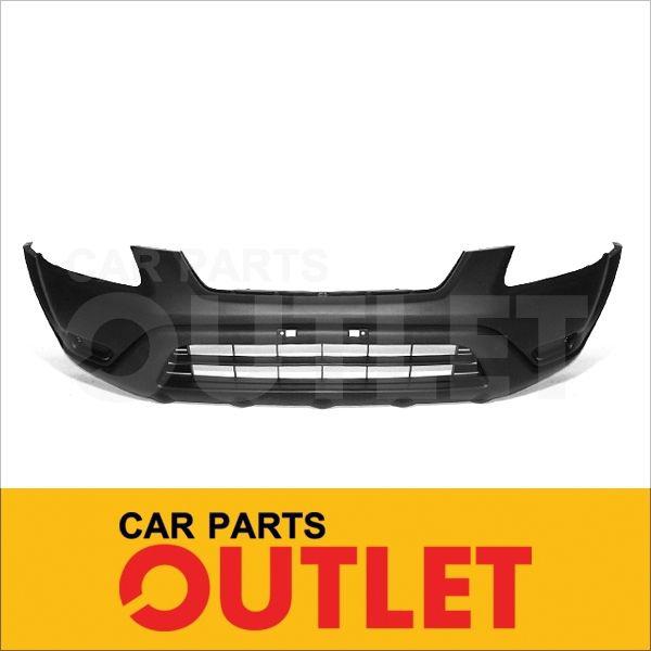 02-04 honda crv cr-v front bumper cover assembly mat black replacement new