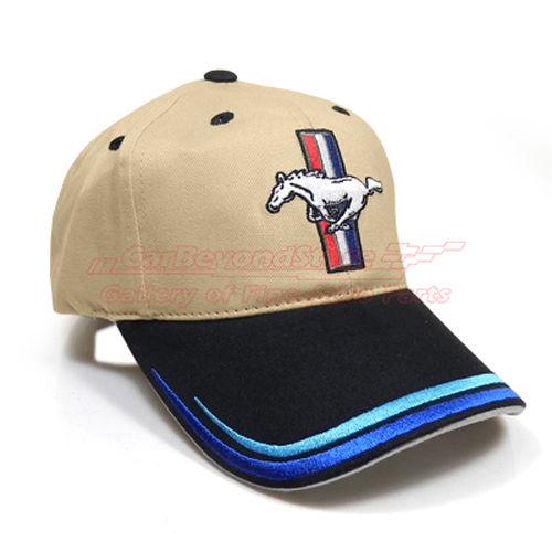 Ford mustang beige dagger baseball cap, baseball hat + free gift, licensed