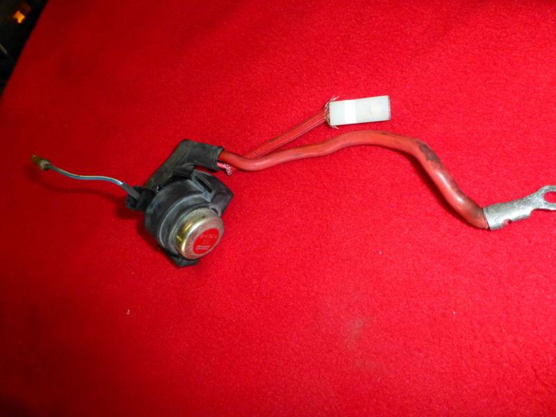 1984 1985 yamaha fj1100 starter solenoid oem! works everytime vid inside