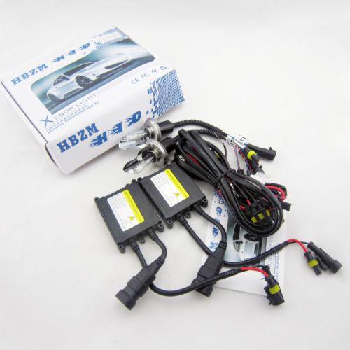 New 55w h4-3 4300k oem white xenon hid headlight conversion kit ballast kl12l