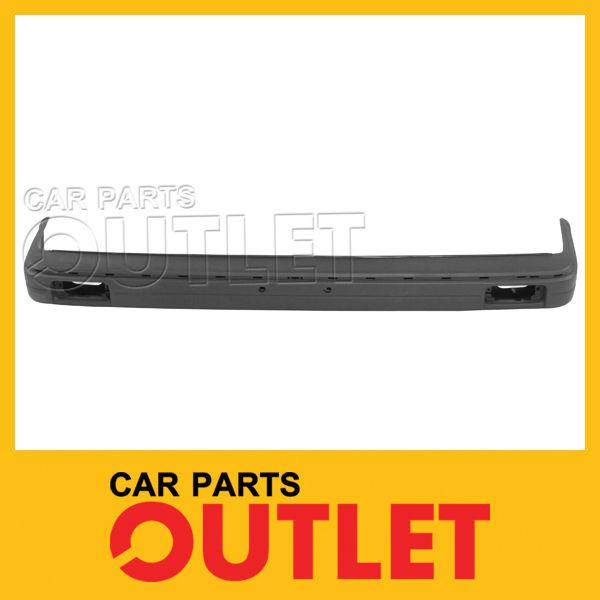 1982 1983 honda civic front bumper cover texture black facial plastic mldg holes