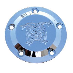 Joker machine points cover joker chrome for harley-davidson twin cam 1999-2012