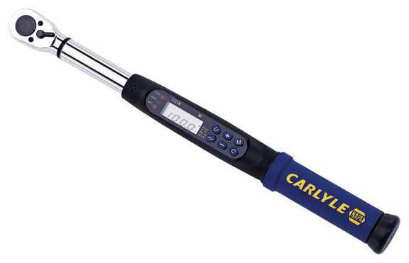 Carlyle hand tools cht dtw38 - torque wrench, digital torque wrench w/ angle ...