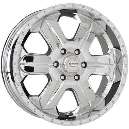 16 inch chrome wheels jeep cj dodge ram 1500 ford f150 truck e150 van 5x5.5 lug