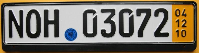 German license plate + black frame saab volvo audi bmw volkswagen tdi a4 s4 a6
