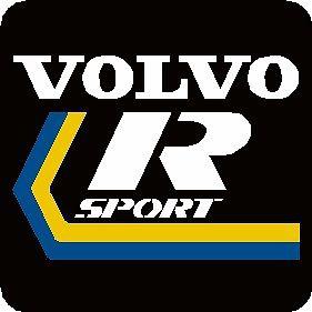 Volvo r sport decal 360 340 142 242 rare rallycross 