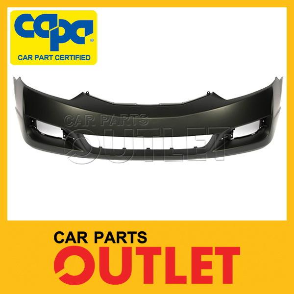 09 10 11 civic coupe front bumper cover primed black facial cover capa certified