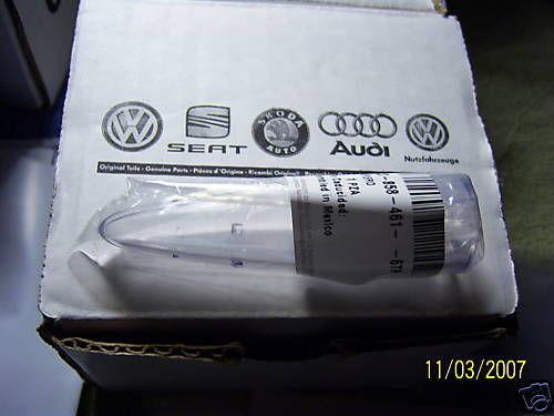 New! oem vw beetle clear bud vase for flower or daisy 1998-2010