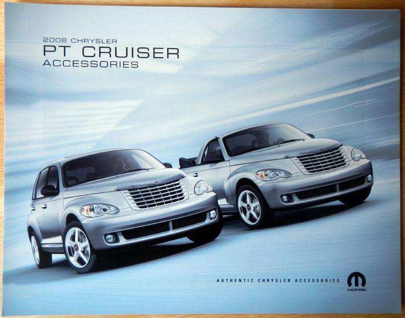 New 2008 chrysler pt cruiser accessories brochure