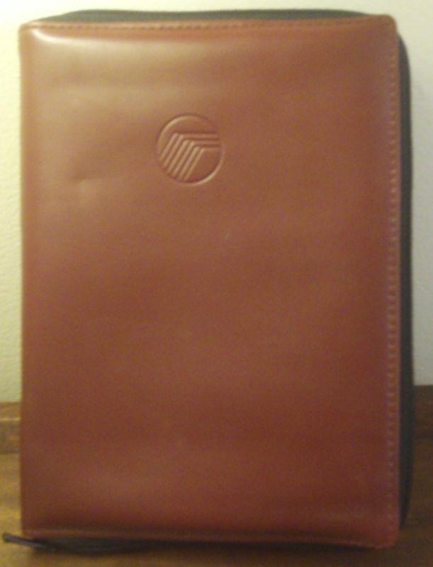 1999 mercury cougar owner's manual w/ leather zipper case