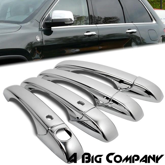 07-10 chrysler 300 300c 11-13 town & country chrome door handle cover trim set