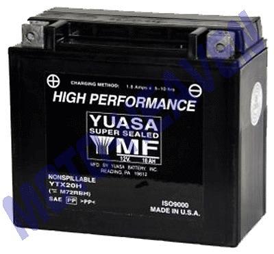 Yuasa battery ytx20h-bs powder prowler sabercat z1 zr zrt zl