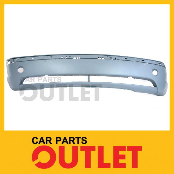 2002-2005 bmw 325xi 330xi front bumper cover primed gray plastic e46 w/o m-sport