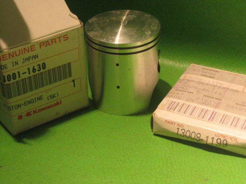 Kawasaki kx65-a '2000-2004  "b" piston & rings std. size oem #13001-1630