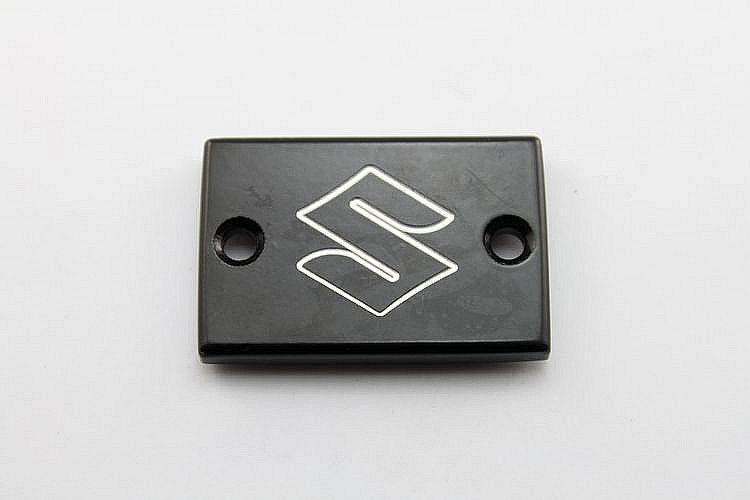 Black brake fluid reservoir cap suzuki suzuki gsxr600 gsxr750 gsxr1000 gsxr1100