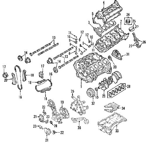 Infiniti 237312y52a genuine oem factory original camshaft position sensor