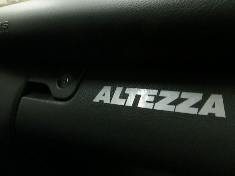 2pcs dashboard badge decal sticker lexus is300 *altezza*