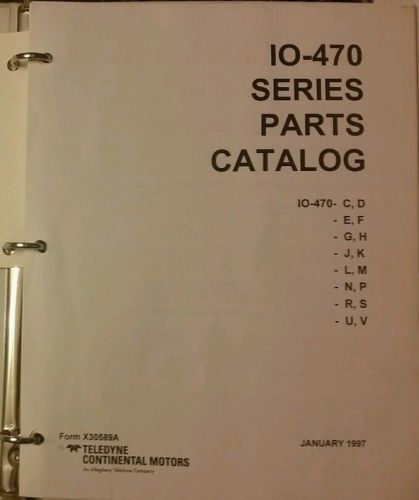 Io-470 parts catalog